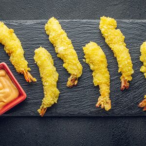 Креветки в темпуре