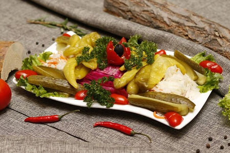 Соленья к водочке