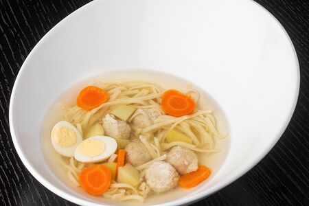 Супчик с фрикадельками