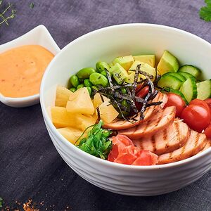 Поке с курицей