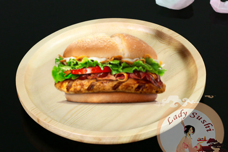 Бургер чикен барбекю