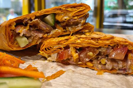 Сырная шаурма