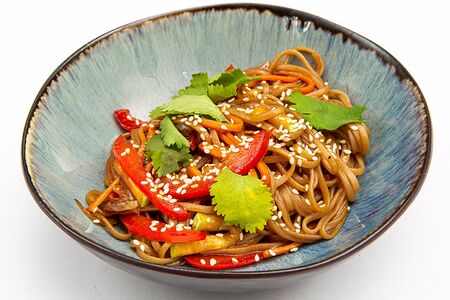 Соба с овощами