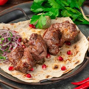 Шашлык из бараньей мякоти