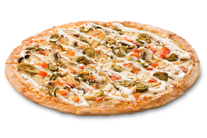 Пицца Спайси Ранч на тонком тесте