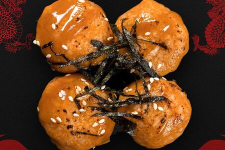 Запечённый ролл с Креветкой