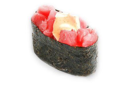 Гункан Лосось спайси