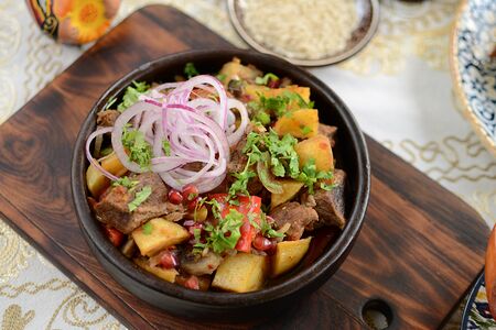 Чашушули из говядины