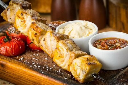 Шашлык из осетрины