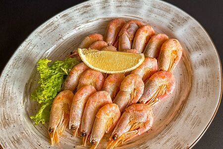 Креветки отварные