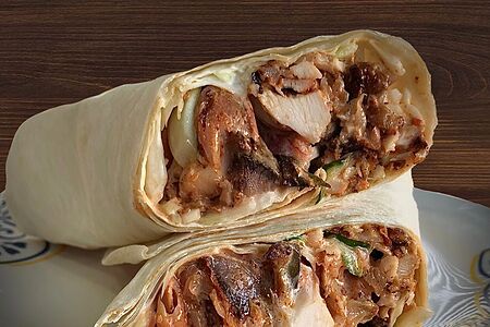 Шаурма с курицей Мега