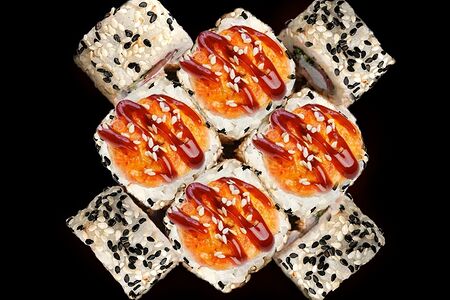 Мидии гриль