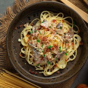 Феттуччине Альфредо