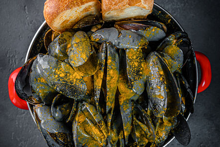 Черные мидии