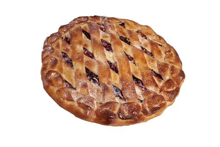 Осетинский пирог с клубникой