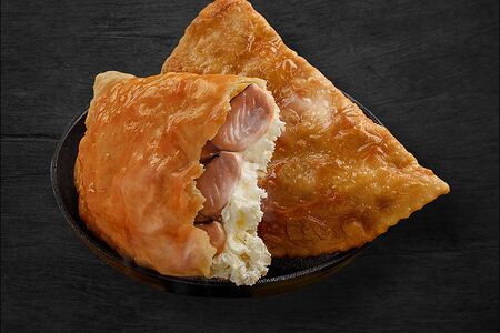 С красной рыбой и творожным сыром