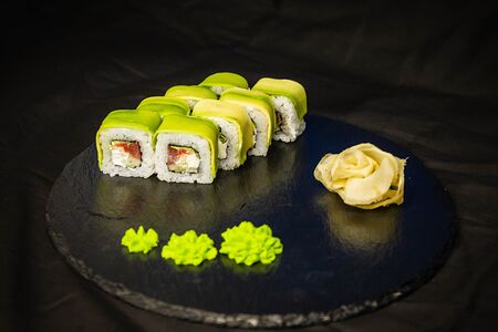 Green ролл вегетарианский