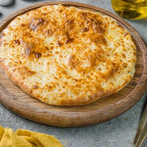 Лобиани пирог с фасолью