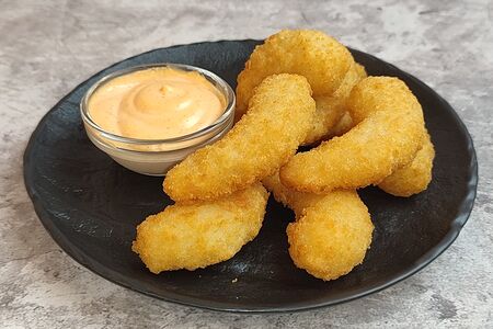 Жареные креветки