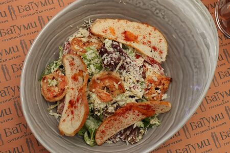 Цезарь с креветками