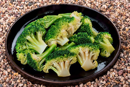 Брокколи на пару