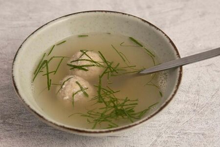 Куриный суп с пастой 