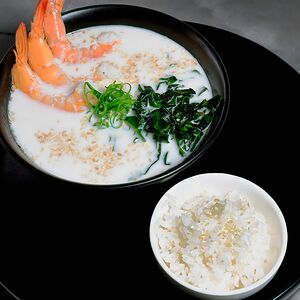 Сливочный суп с Креветками