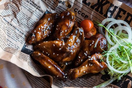 Крылья куриные терияки