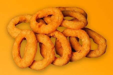 Луковые кольца в кляре