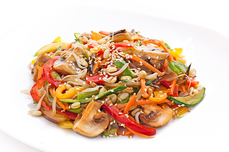 Wok с овощами