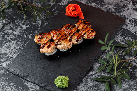 Запеченный ролл Тамаго унаги