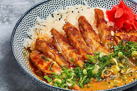 Тонкацу с рисом