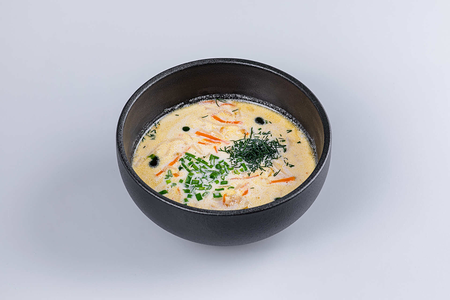 Суп куриный сливочный