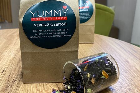 Чай Чёрный с мятой