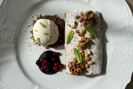 Штрудель фруктовый