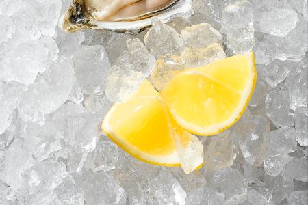 Лимон к устрицам