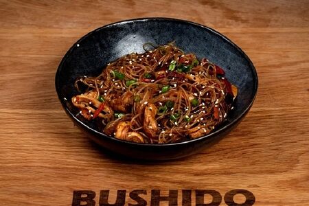 Фунчоза с морепродуктами