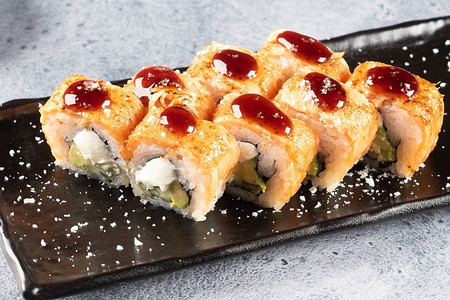 Ролл Опаленный лосось