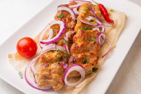 Люля-кебаб из свинины