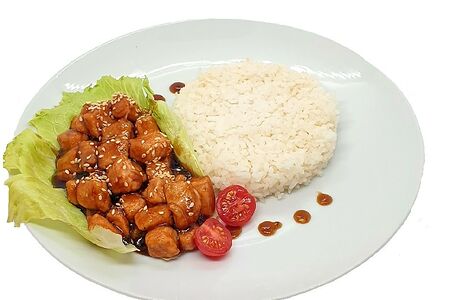 Лосось в соусе терияки