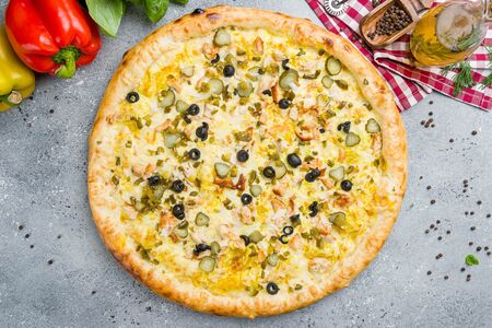 Пицца Курица Карри