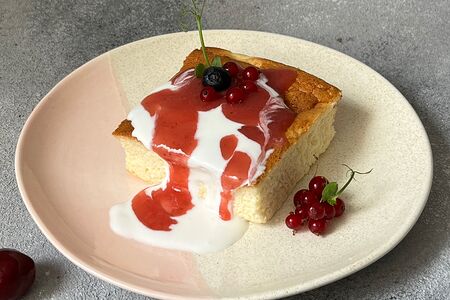 Запеканка творожная без сахара