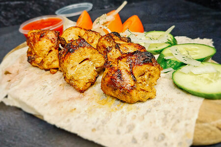 Шашлык из куриного бедра