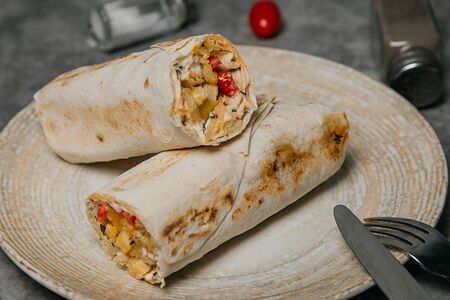 Гиро в лаваше