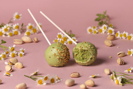 Кейкпопс фисташковый