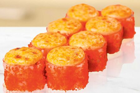 Запеченный острый с угрем