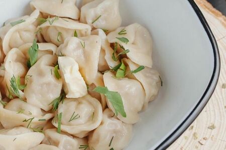 Замороженные пельмени с бараниной