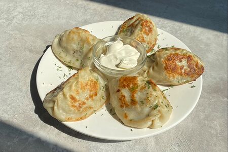 Манты жареные