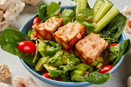 Fit Боул с киноа и тунцом