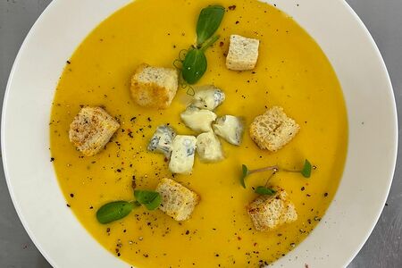 Сырный суп-пюре